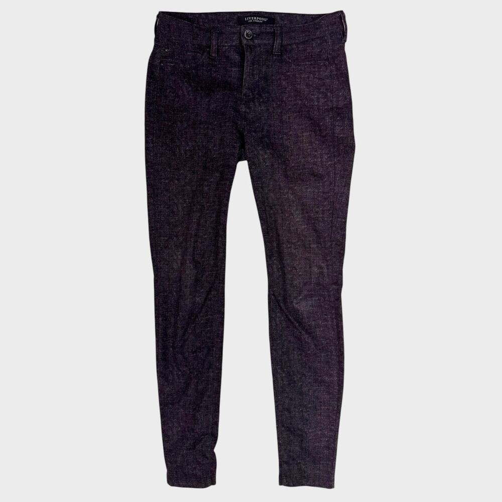 Liverpool Los Angeles 2 26 Womens Pants Gray Tweed